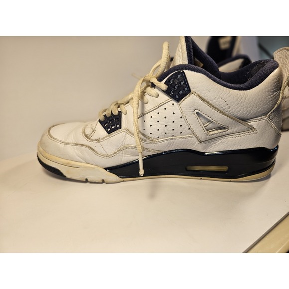 Jordan 4 Retro LS Columbia Size Mens  11.5 2015 Fair Condition No Box - Picture 10 of 10